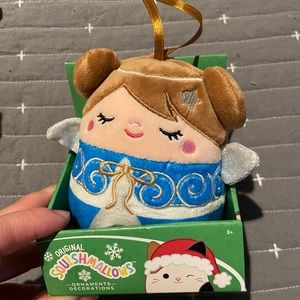 Squishmallow Angel ornament